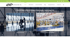 Desktop Screenshot of btcontractors.com